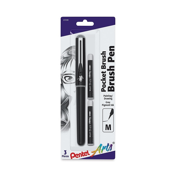 PENTEL POCKET BRUSH PEN